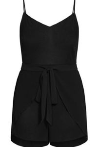 City Chic black Playsuit/Jumper/Romper